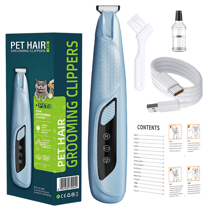 USB Rechargeable Pet Hair Clipper