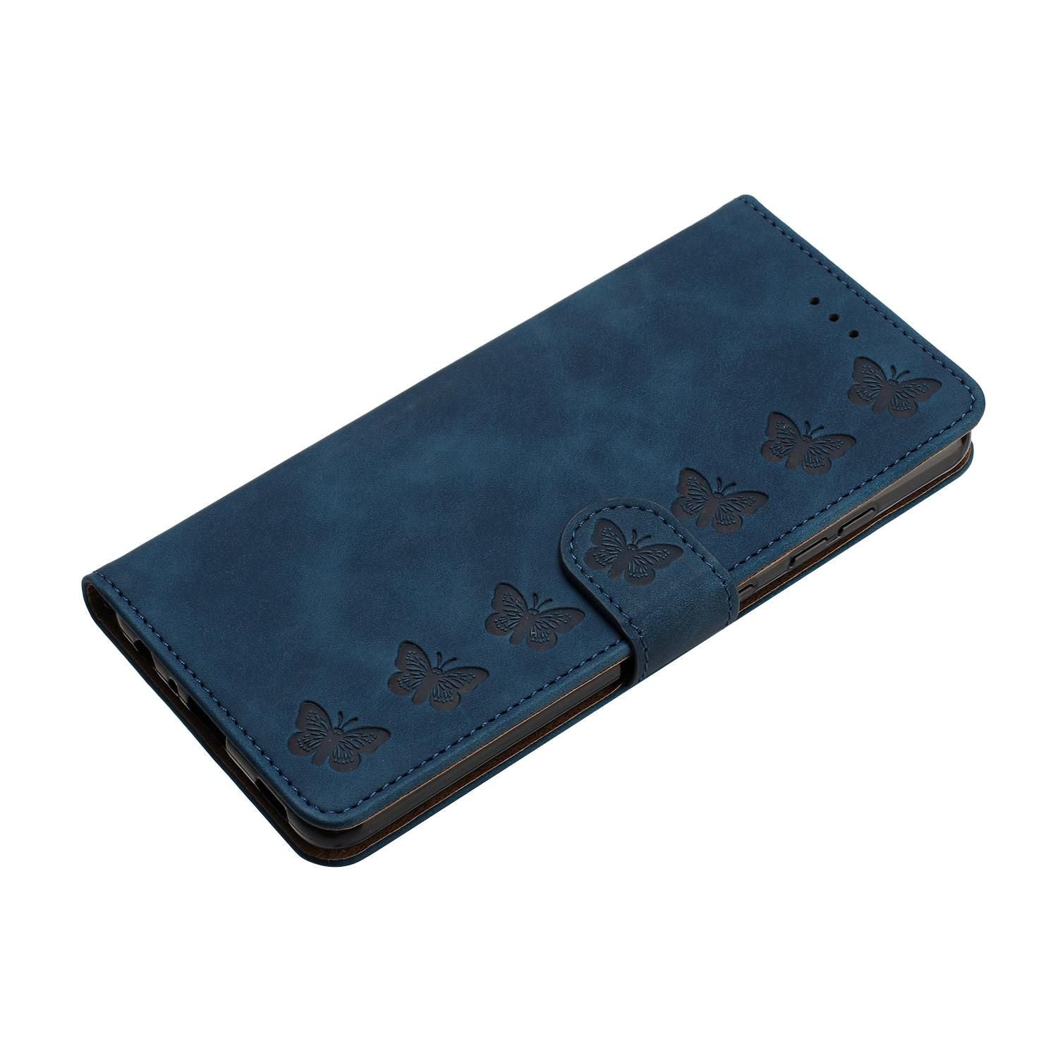 Seven Butterflies Embossed PU Case For Google Pixel 9a