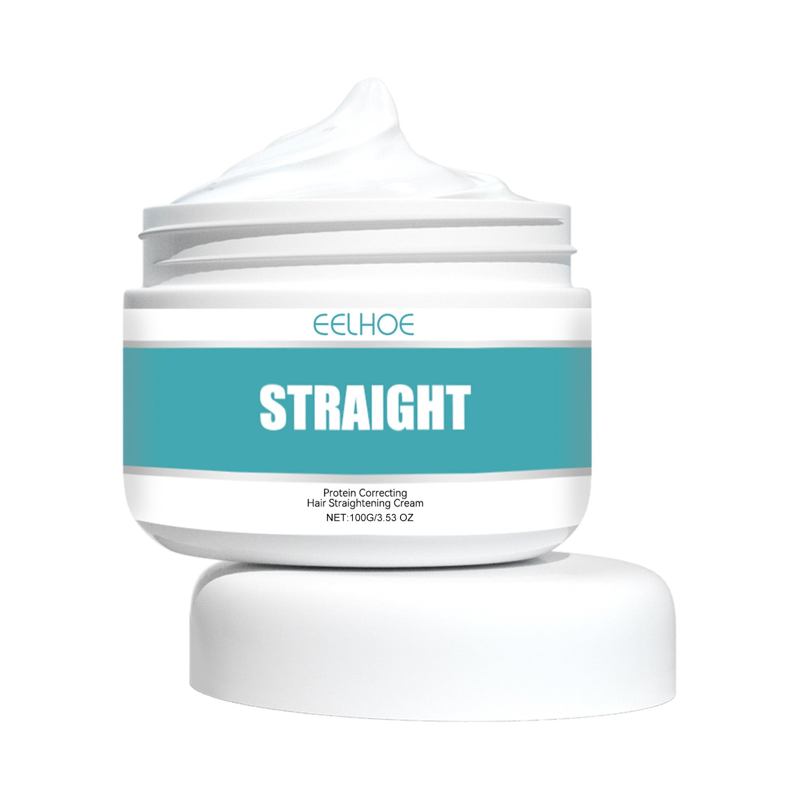 Collagen Hair Straightening Cream, Smooth Split Ends, Improve Frizz, Nourish, Repair Damaged Hair ,100g
