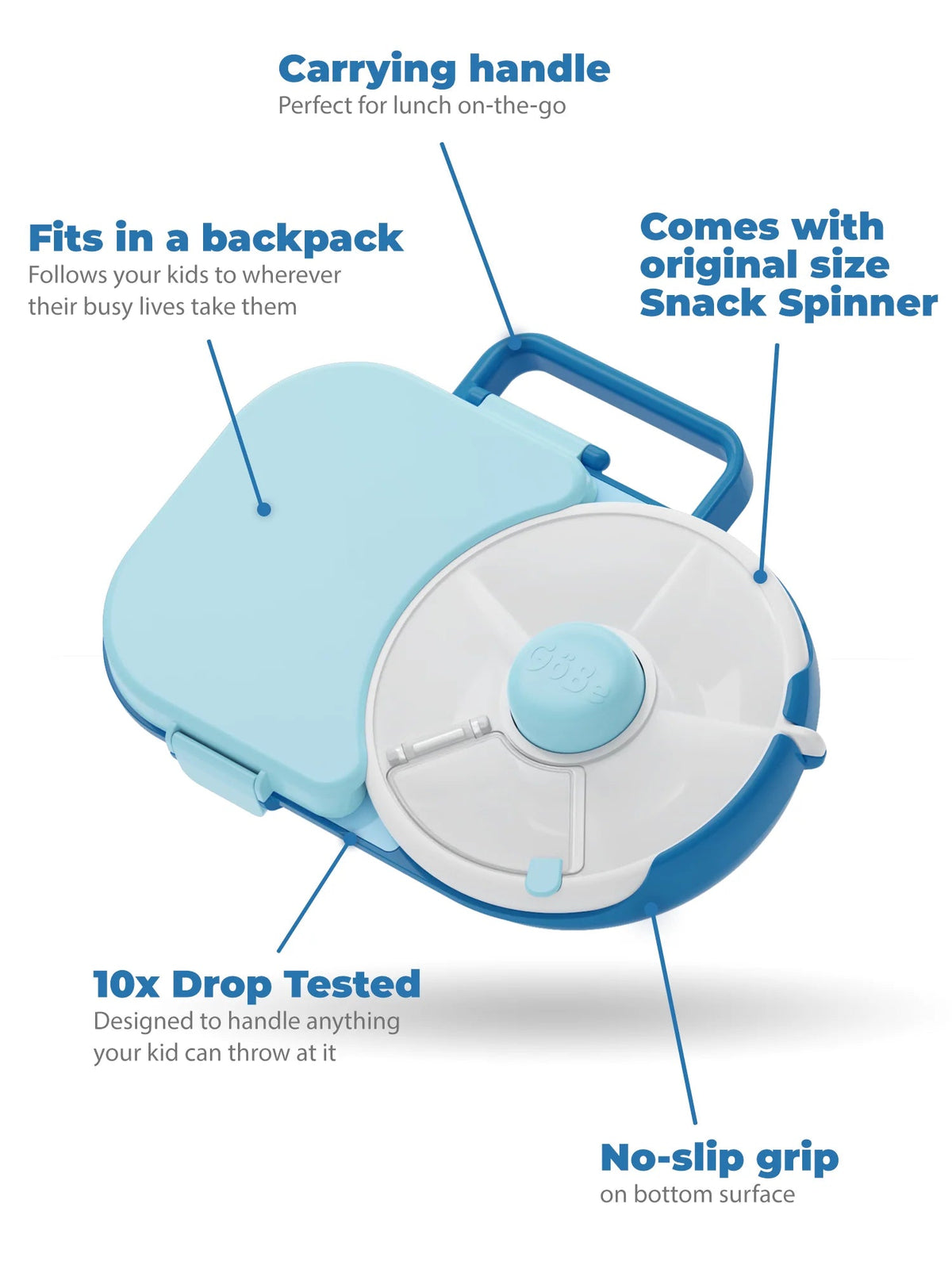 GoBe-Lunchbox Macaron Blue