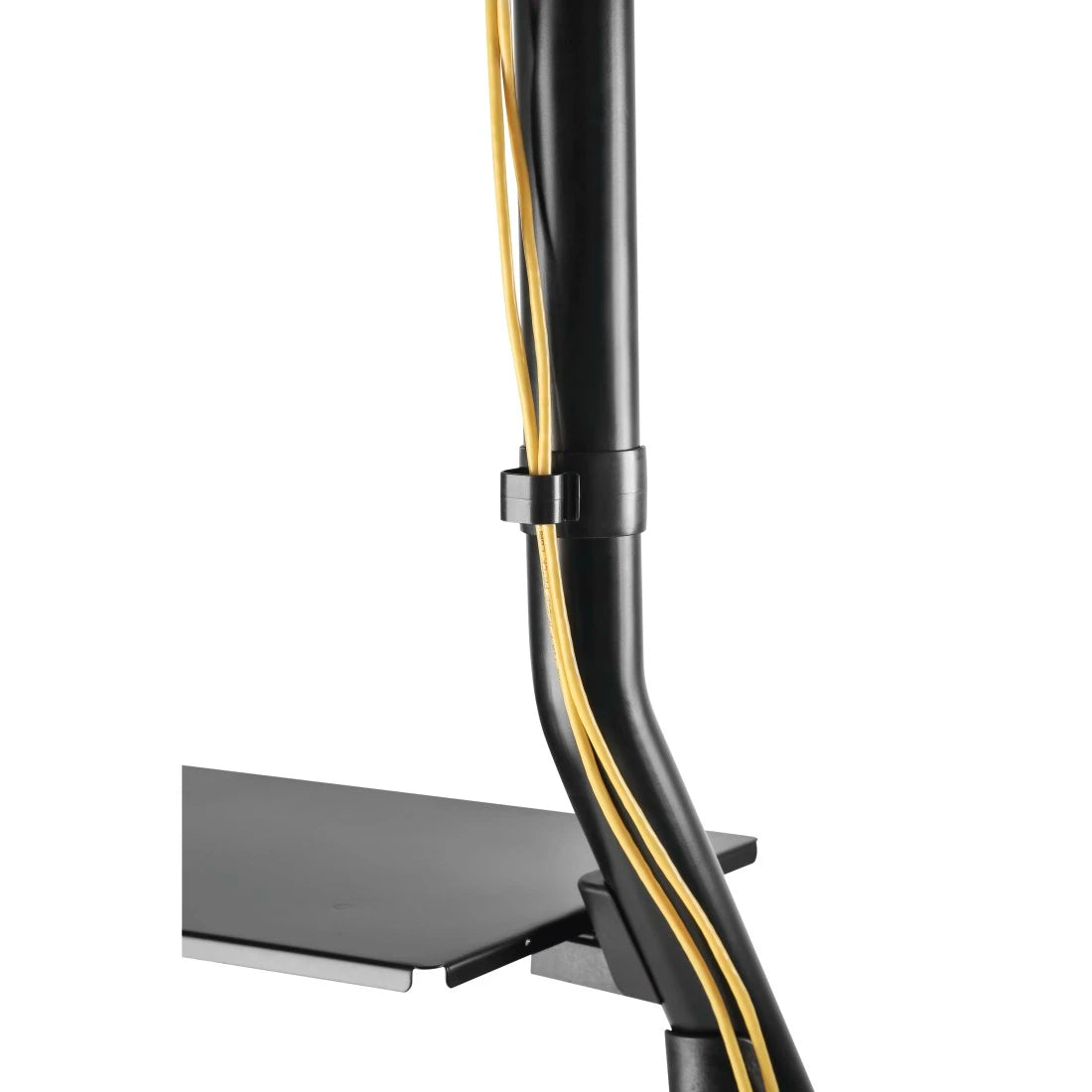 Hama 220875 Trolley Tv Stand With Castors,Up To 100",Height-Adjustable,Black