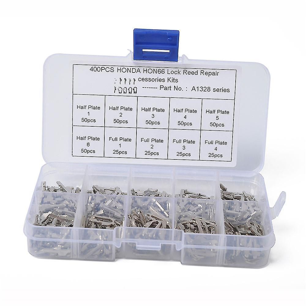 400 Piece Auto Lock Repair Kit for Honda HON66 Ignition Key Replacement