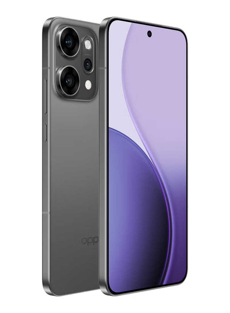 Oppo Reno14 Pro AI Phone Dual SIM 5G Titanium Grey 12GB RAM 512GB  - Middle East Version