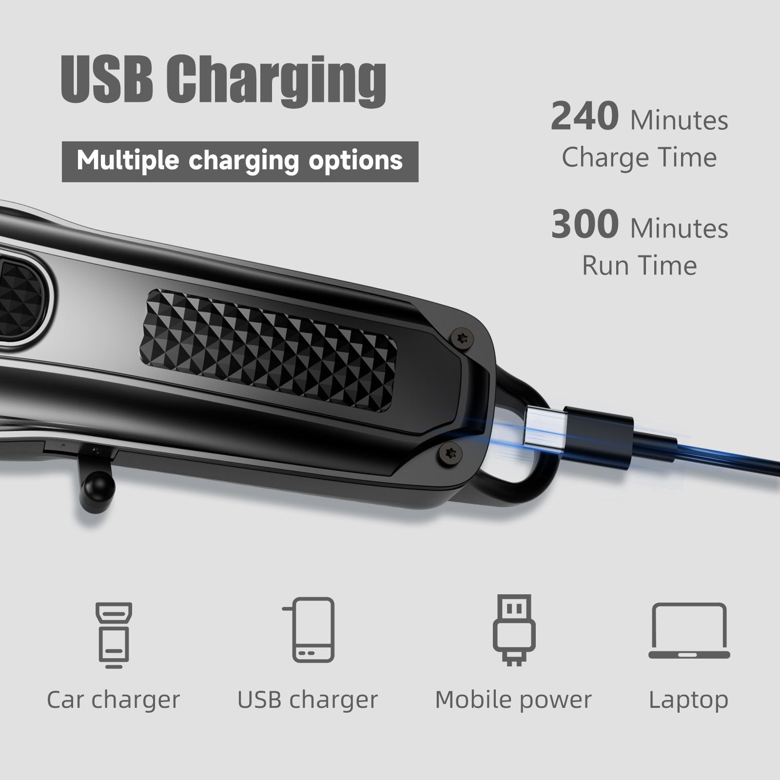 Digital High-Power Hair Clipper