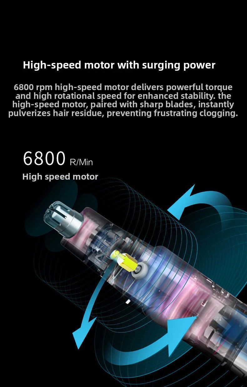 USB Rechargeable Nose Hair Trimmer Kit