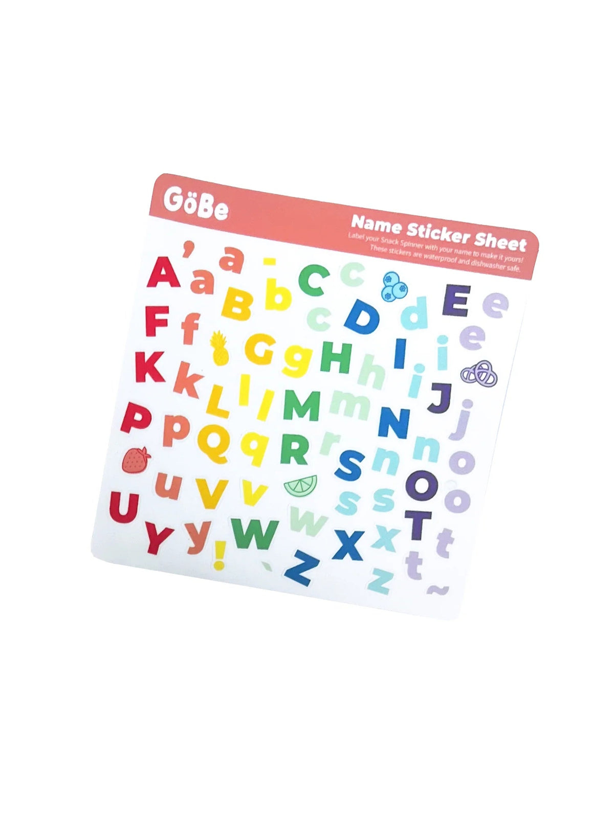 GoBe Sticker Sheet