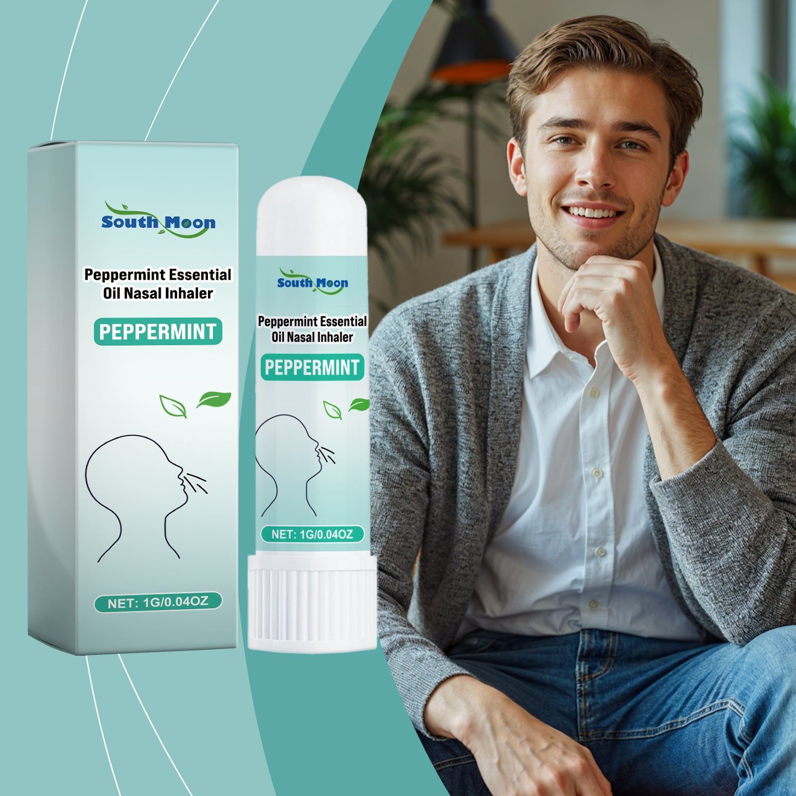Revitalize Your Body Care with Inhalation Stick, Refreshing Nasal Relief ,1g