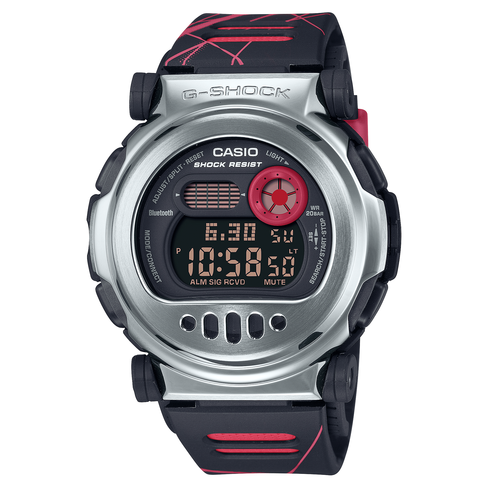 ساعة رقمية من سلسلة Capsule Tough من Casio G-SHOCK GB-001 مزودة بخاصية Smartphone Link