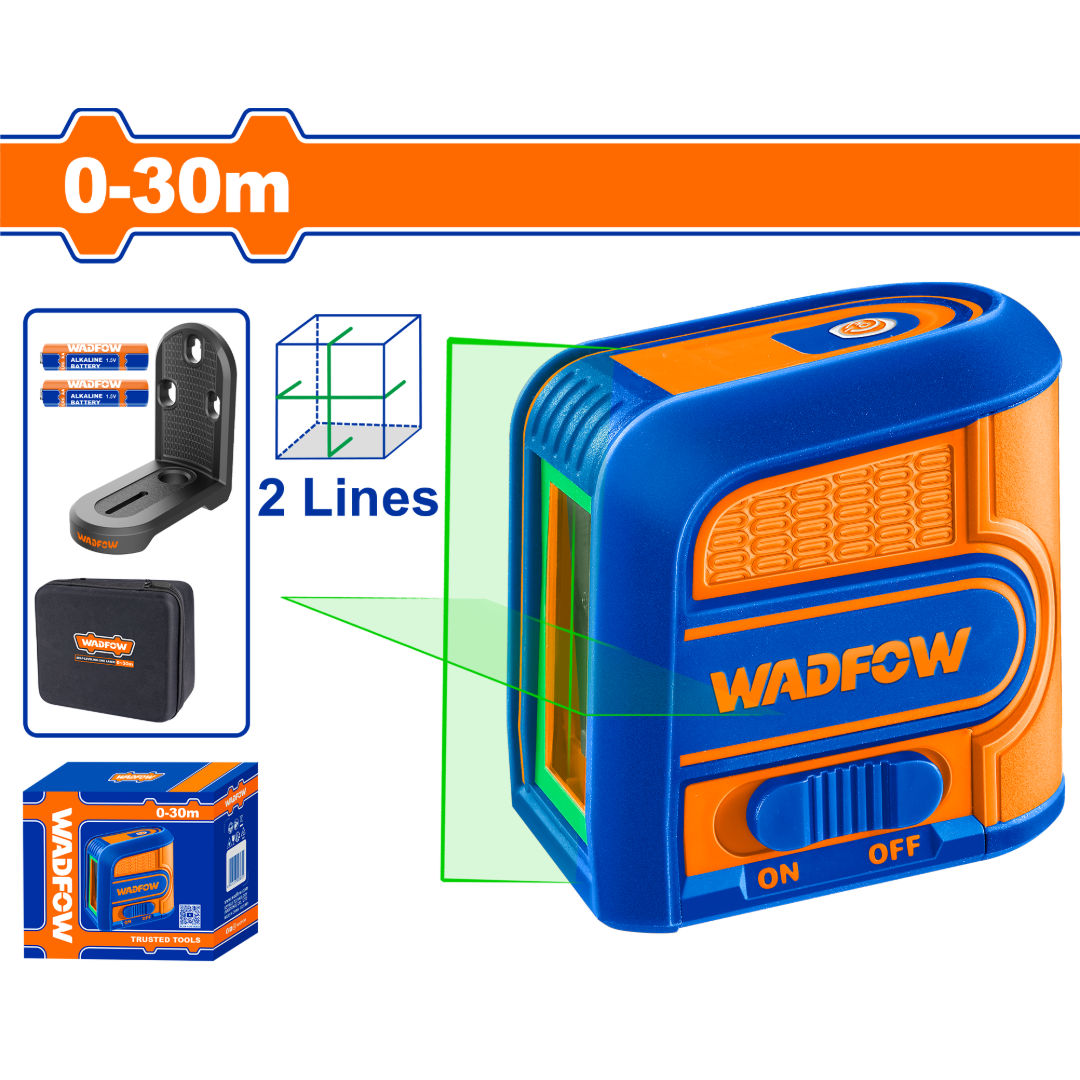 WADFOW Self-Leveling Line Laser, Green