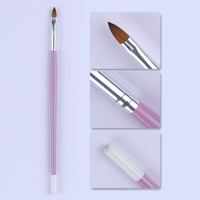 7pcs Nail Art Brush Set Nail Painting Design Acrylic UV Gel Brushes Liner Pen