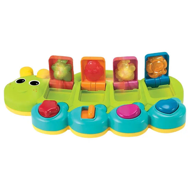 Infantino Light N Sound Pop Up Buddy – Interactive Learning Toy for Babies