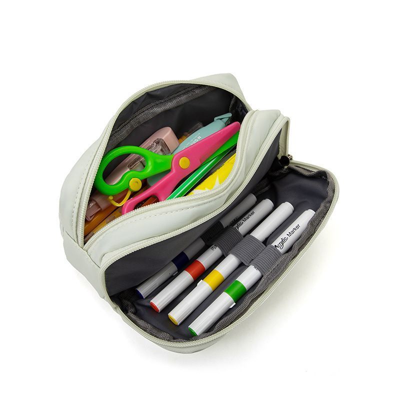 Large Capacity Pencil Case Student Kids Pen Pouch Box Office Desk Storage Bag