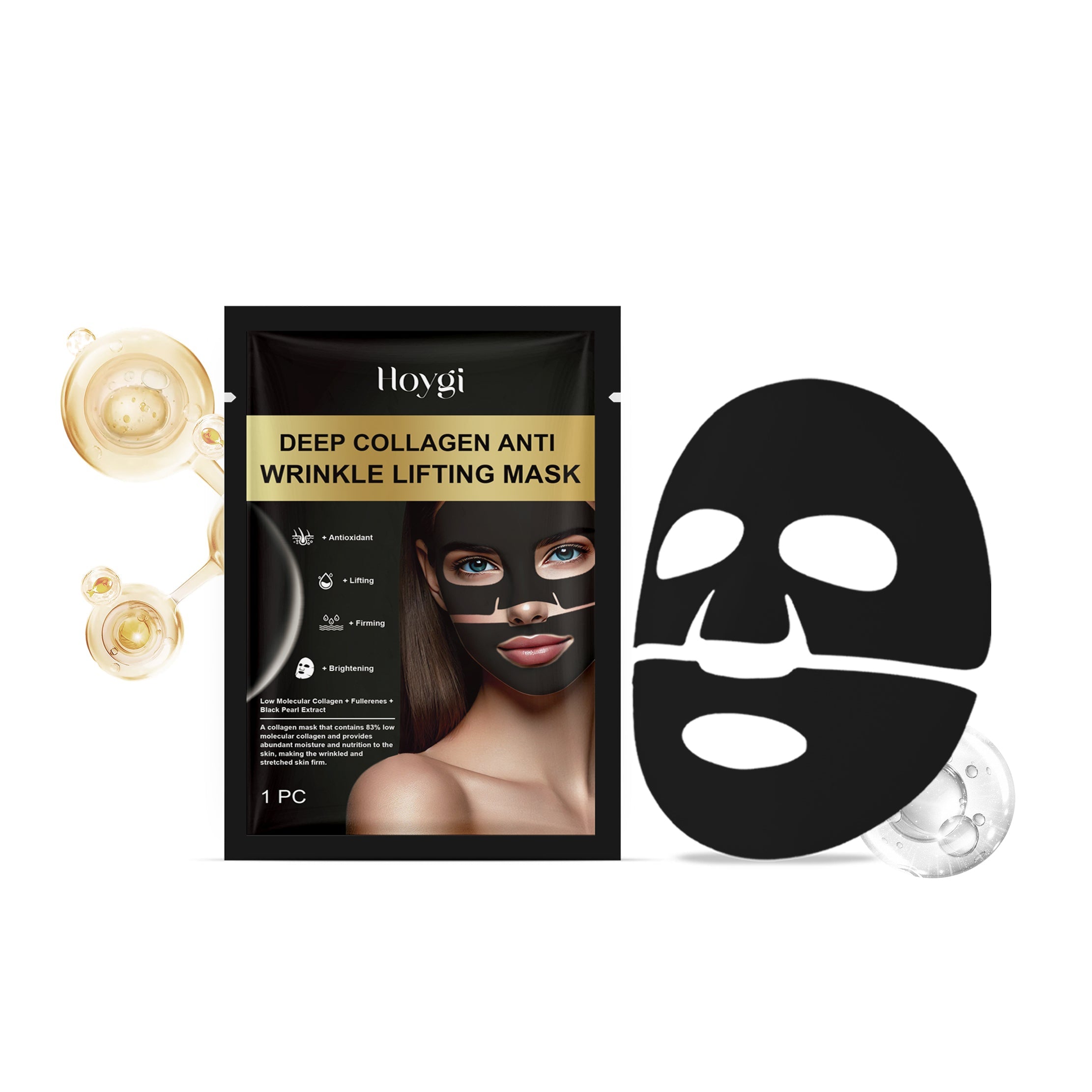 Collagen Moisturizing Mask, Brightening, Hydrating, Anti-Aging, Skin Repair ,1pcs
