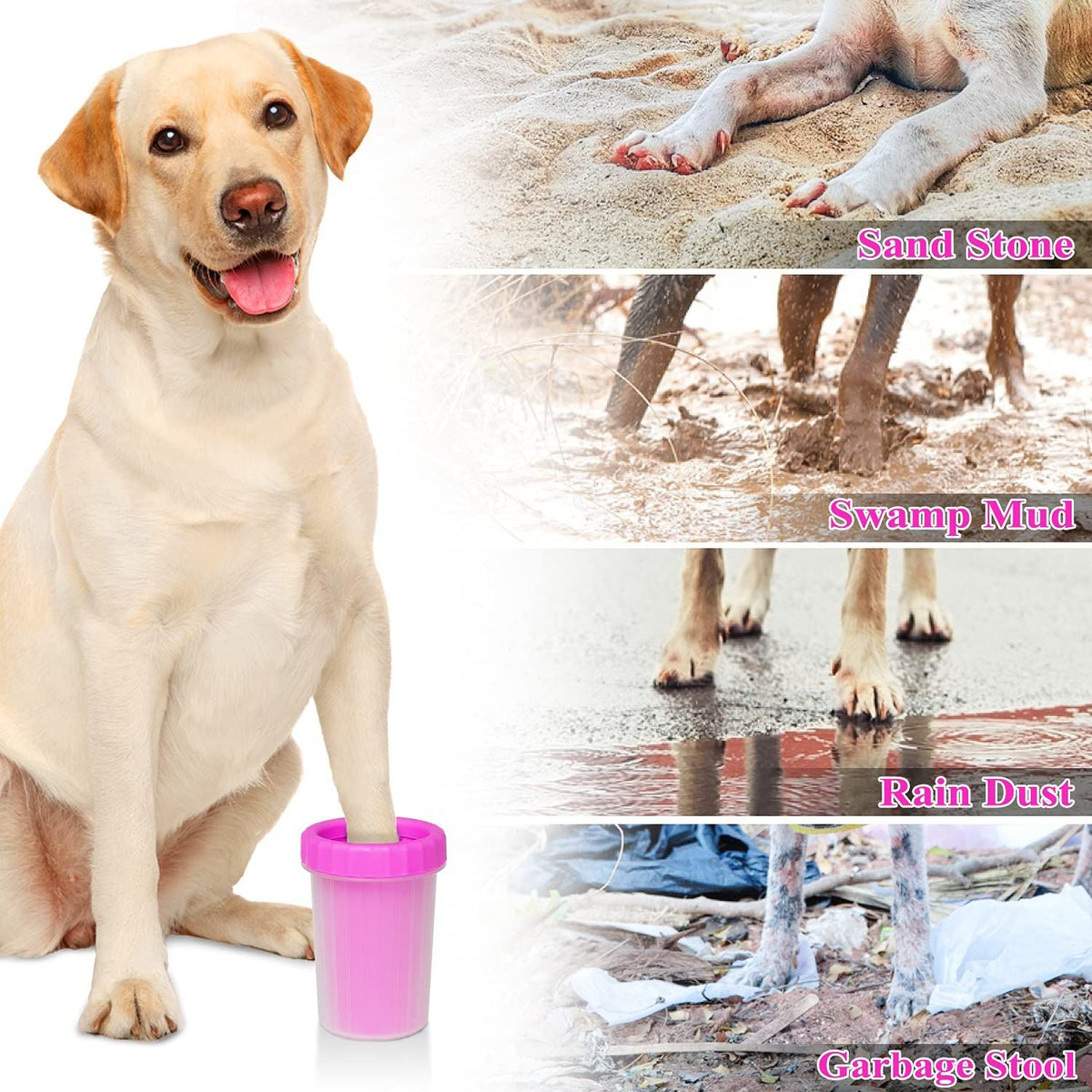 Dog Paw Washer Dog Paw Cleaner Pet Foot Washing Cup Pet Supplies