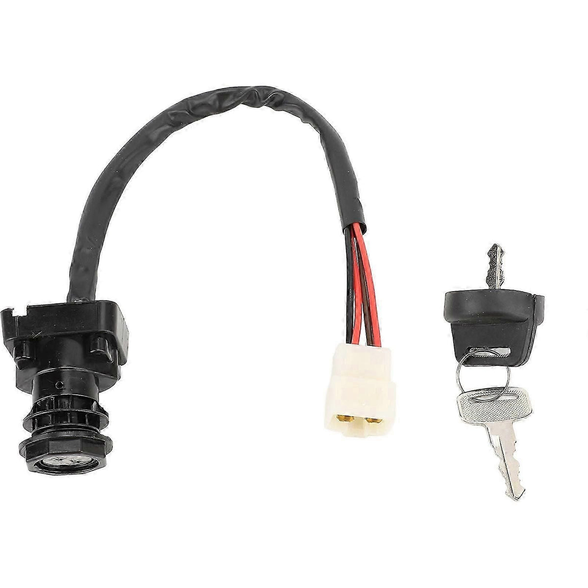 Atv Ignition Key Switch High Performance 4 Pin Wire Ignition Starter Switch Set Replacement For Polaris Sportsman 500 4x4 1999