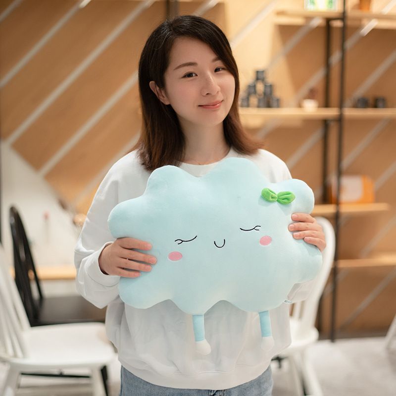 Cartoon Pillow Sun Cloud Pillow Soft Car Cushion Stuffed Plush Toy Creative Home Decor