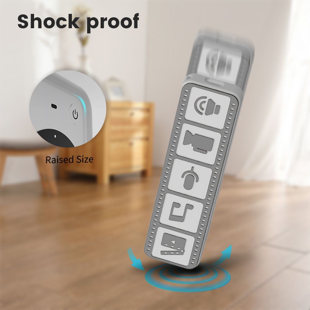 Remote Control Cover Silicone Shockproof Remote Protective Case For Apple TV 4K