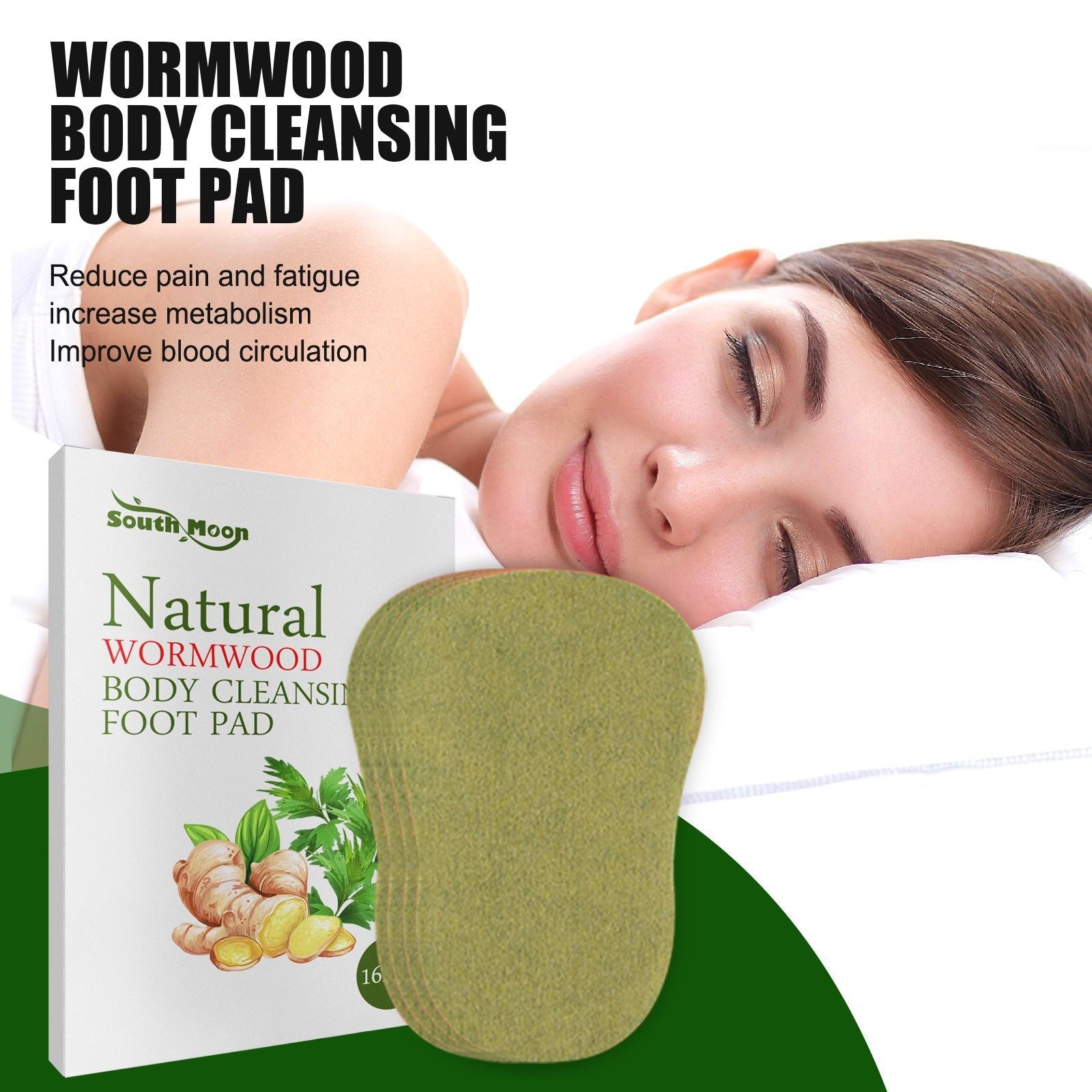 Body Cleansing Pads, Relieve Pain Fatigue, Slimming, Sleep Aid, Foot Care Patch ,16pcs