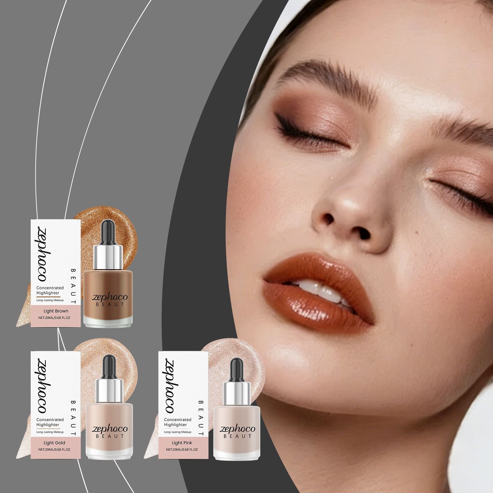 Liquid Highlighter & Contour Glow Drops 20ml