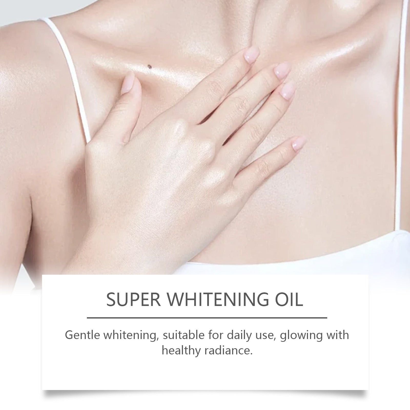 Cocoa Body Whitening Oil, Clear and Bright Skin, Moisturizes and Even Tone ,100ml