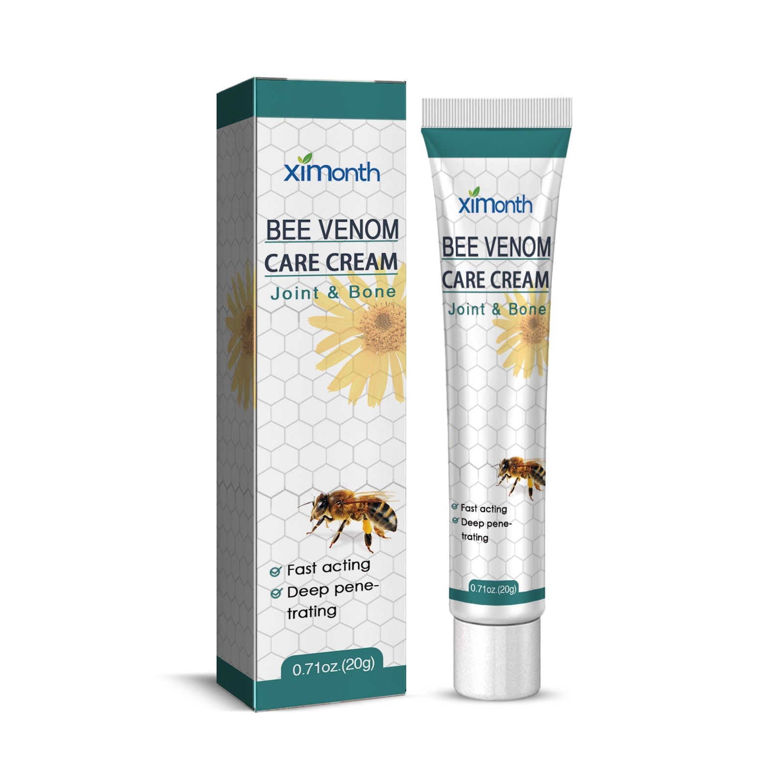Bee Venom Joint Care Ointment, Relieves Pain, Inflammation, and Stiffness ,20g