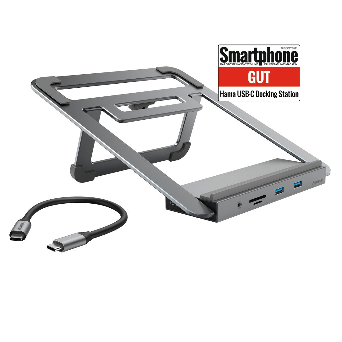 Hama 200106 12In1 Usb Docking Station/Notebook Stand