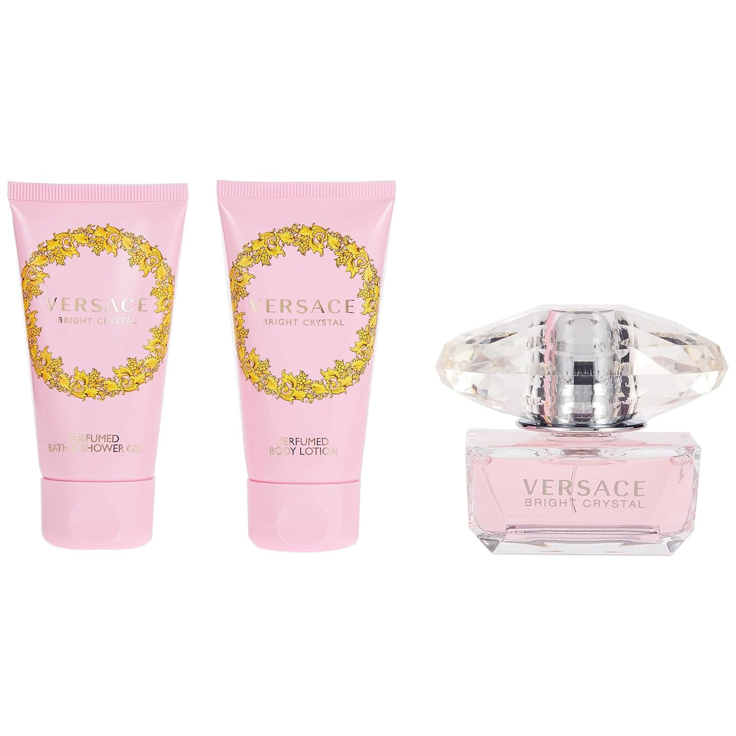 VERSACE BRIGHT CRYSTAL edt  50ML 3PCS SET