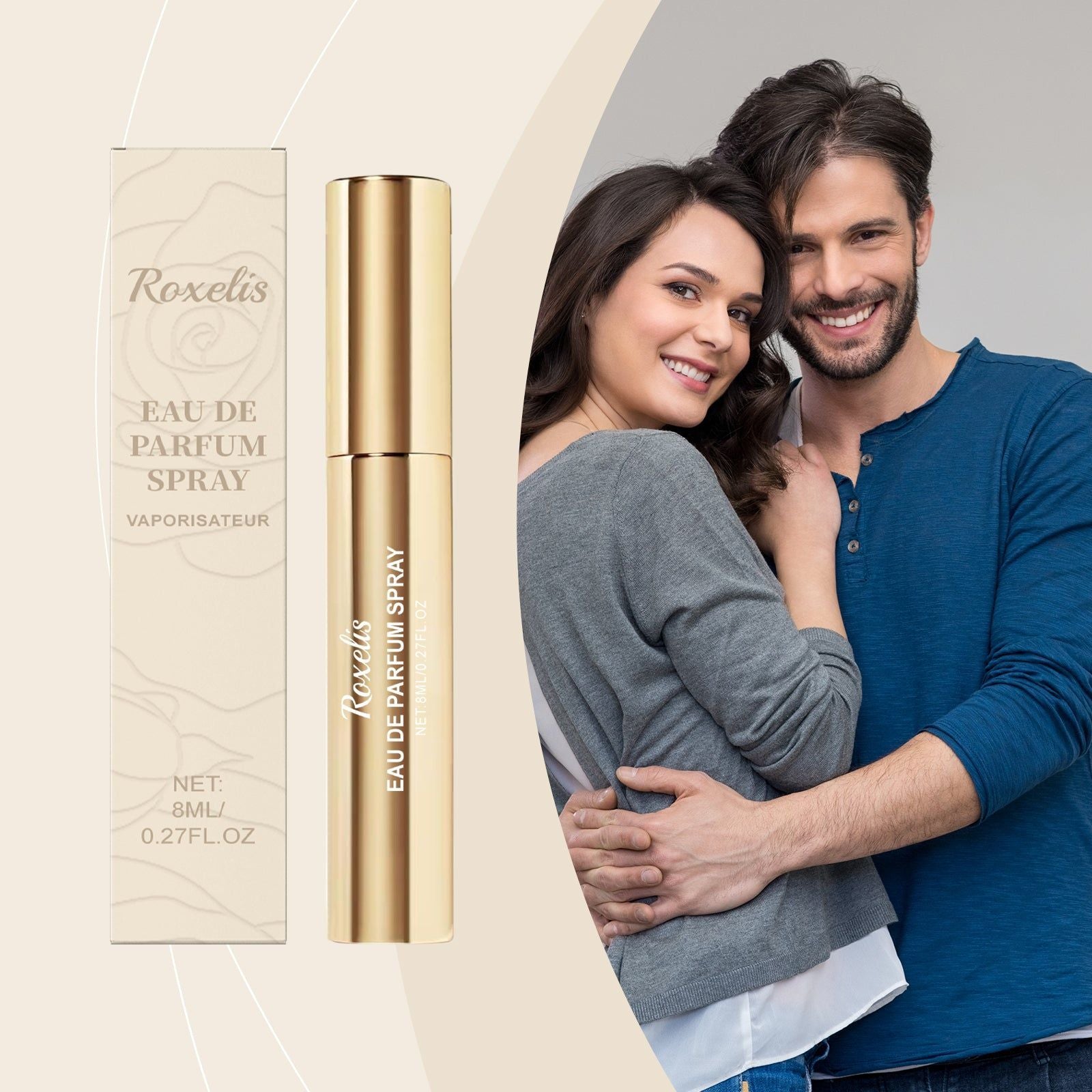Charming Flower and Tree Travel Perfume, Natural Fresh Scent, Long-lasting, Portable, Perfect for Daily Use ,8ml