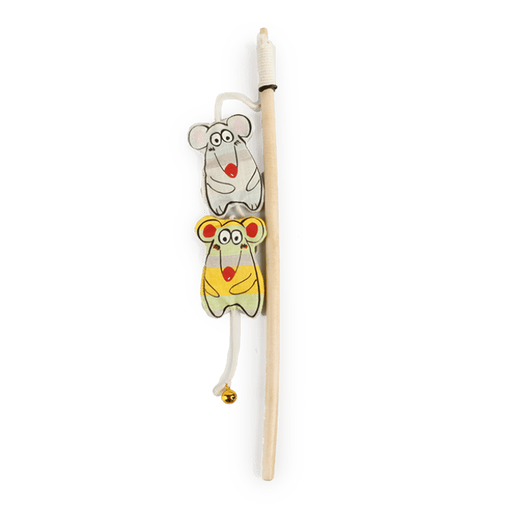 All For Paws Catoon - Curious Mice Wand