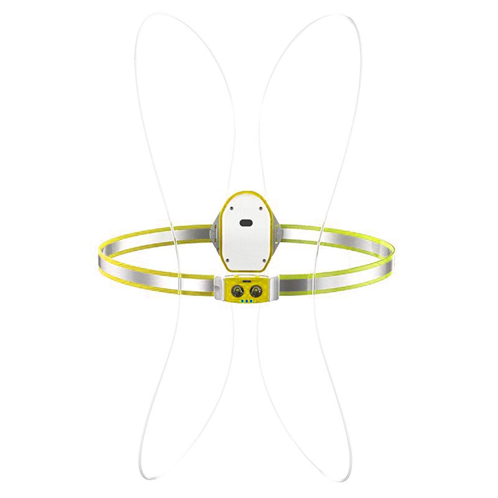 Night Running Light LED Reflective Vest With Elastic Belt For Running Cycling