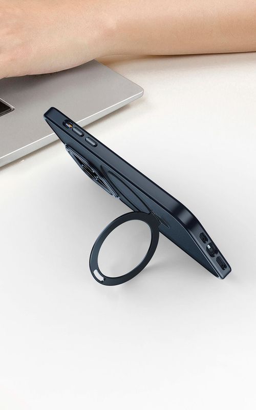 Shockproof Phone Case Slim Matte Cover With Magnetic Stand For iPhone 14 Series