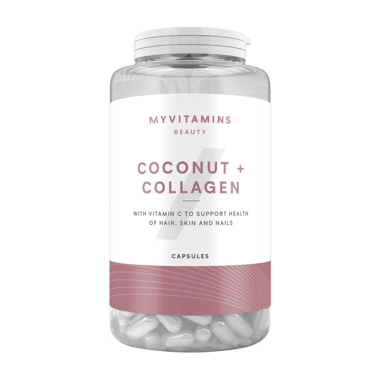 Myvitamins Coconut and Collagen V1 Unflavored 180 Capsules