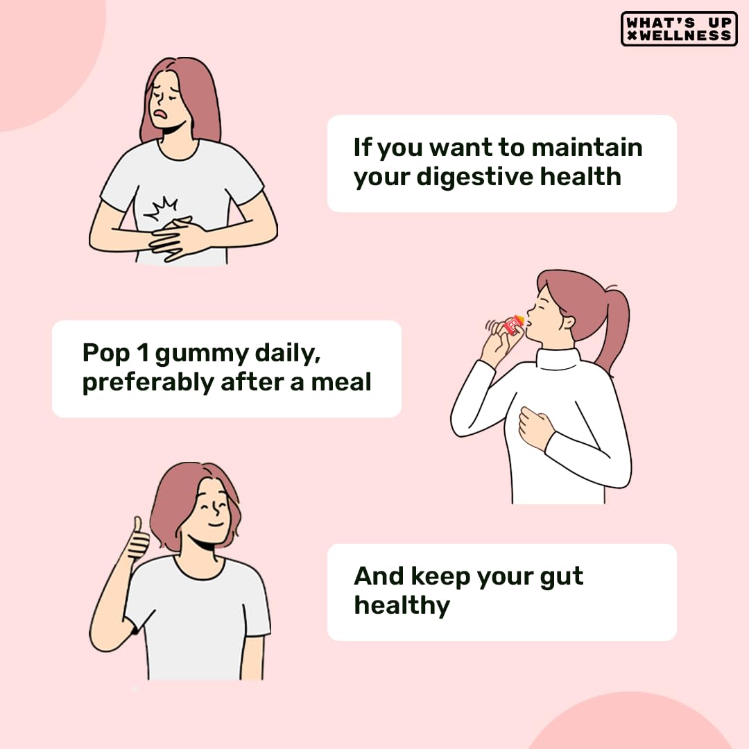 What’s Up Gut Health Gummies 15 Days Pack
