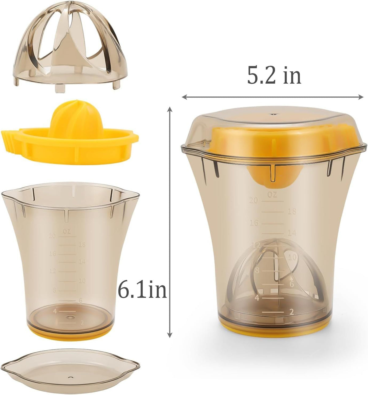 Manual Lemon Squeezer Hand Citrus Juicer Citrus Orange Juicer Hand Lime Juicer