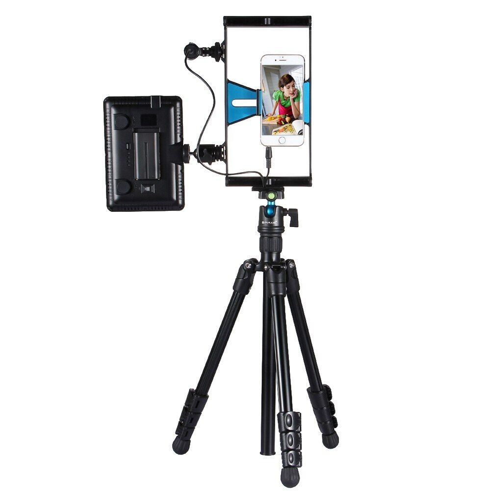 Shirt Phone Smartphone Video Cage Stabilizer Rig Mounting Tripod for LED Lamp Mi