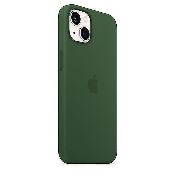 For iPhone 13 Phone Case - Silicone Cover with MagSafe Support for Quick Charging and Animation Prompts