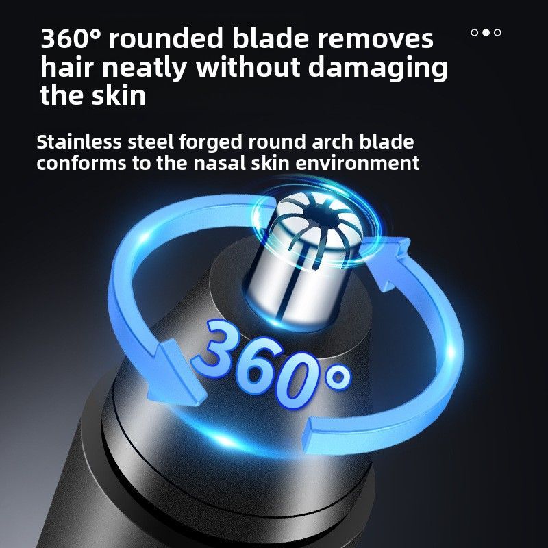 Battery Powered Portable Nose Hair Trimmer