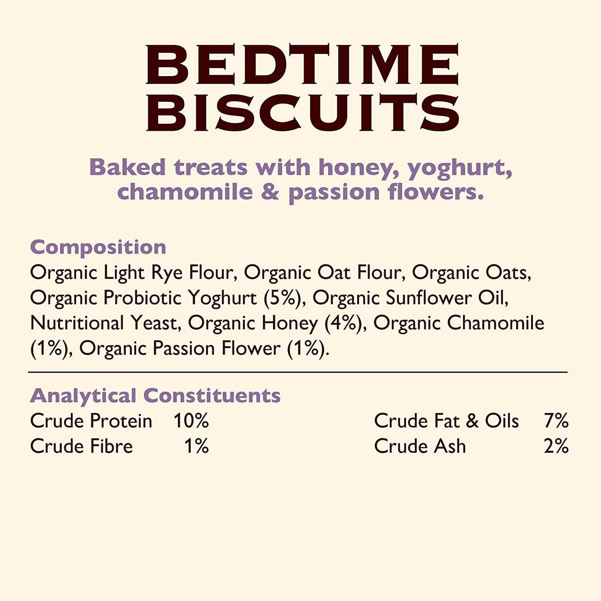 Lily's Kitchen Bedtime Biscuits Dog Treats 80G