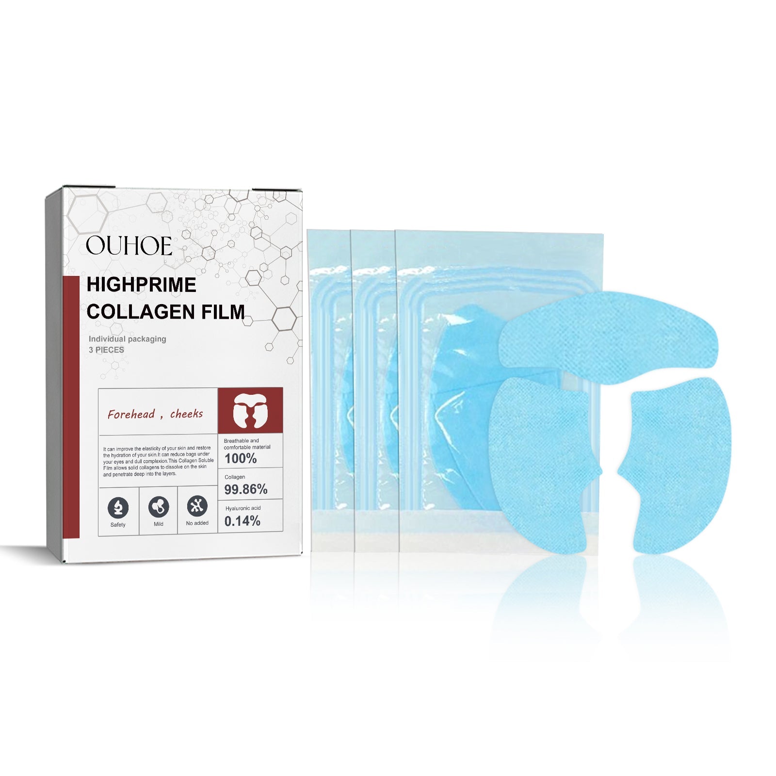 Collagen Eye Mask Set, Lighten Wrinkles, Tighten Skin, Hydrate & Nourish ,1set