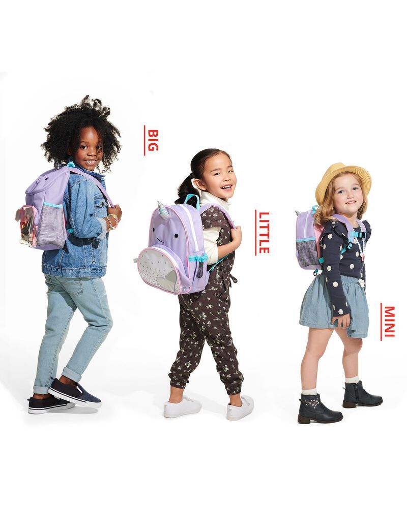 Skip Hop Zoo Big Kid Backpack - Narwhal