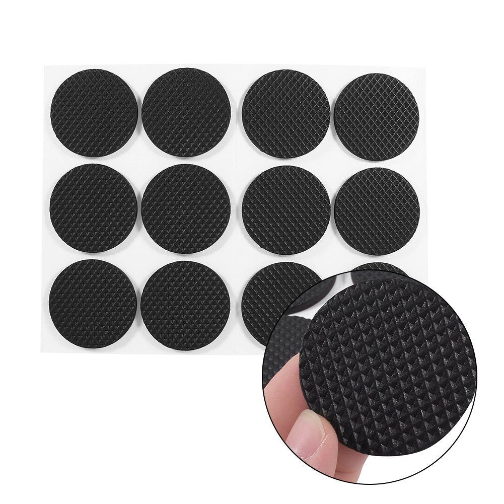 Non-slip Self-adhesive Rubber Feet Pads Black Funiture Chair Pads Protector Floor Protectors