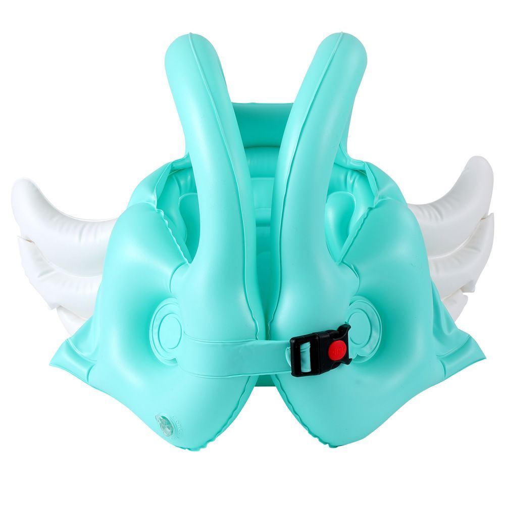 Kids Swim Vest Inflatable Swimming Ring Angel Wing Pool Float For Water Activities