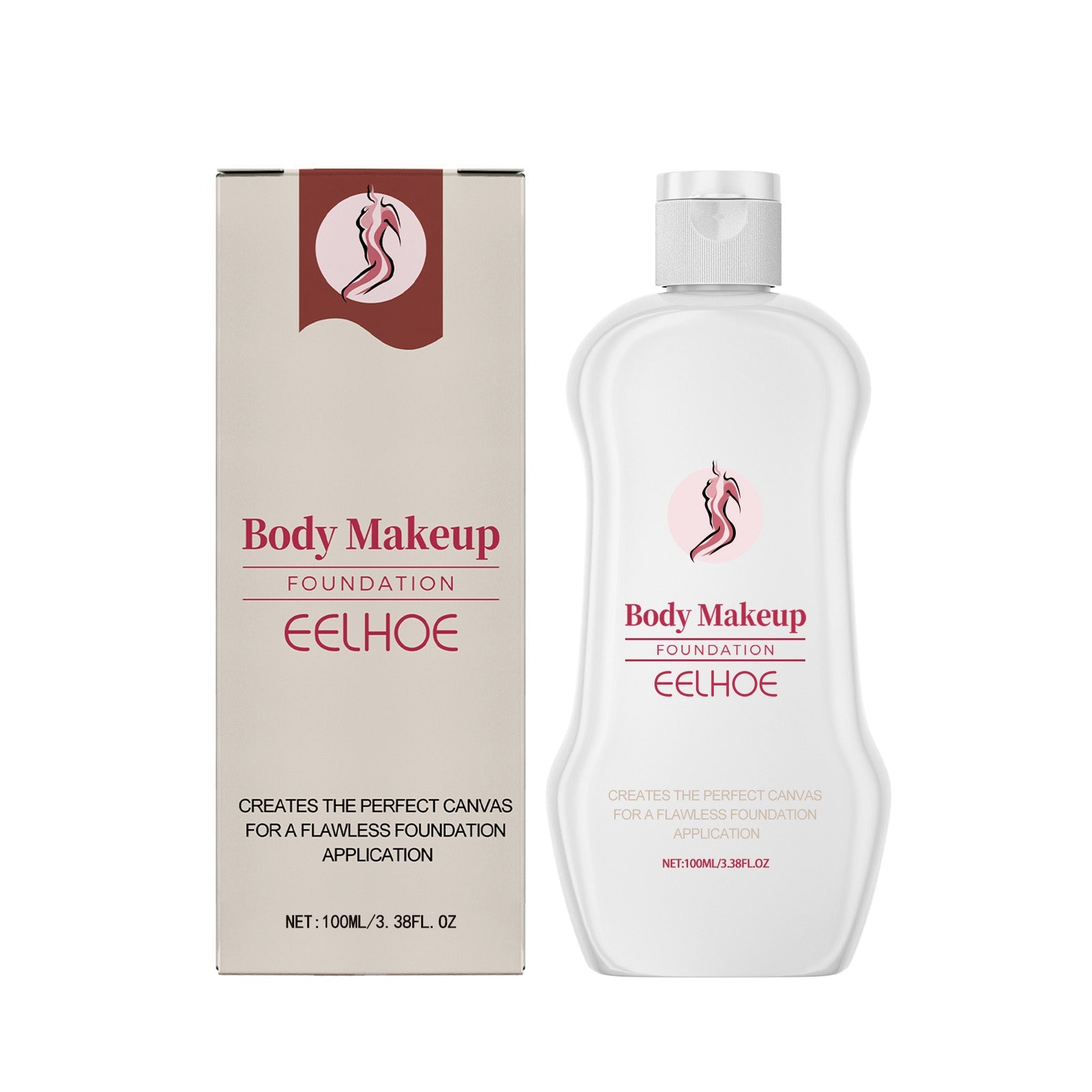 Body Makeup Liquid Foundation, Cover Up Skin Defects, Long-Lasting Moisturizer ,100ml