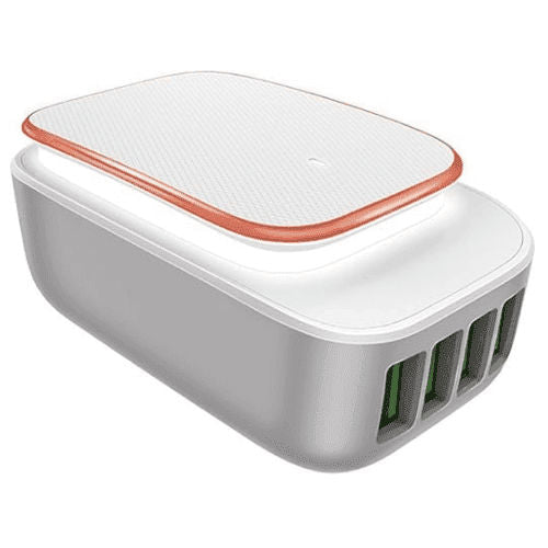مصباح LED LDNIO 4 منافذ USB 4.4A