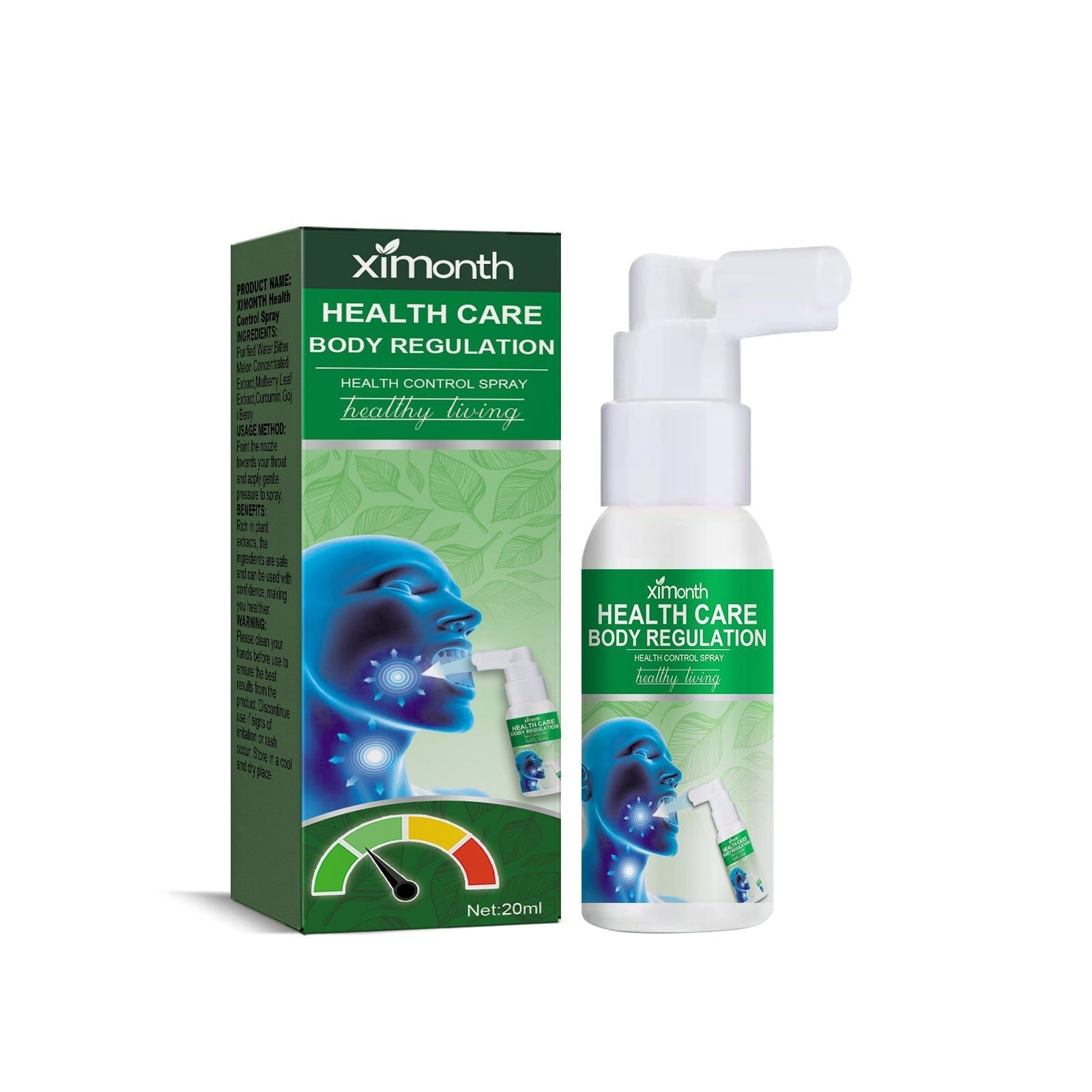 Body Care Spray, Blood Sugar Control, Dizziness Relief, Natural Health Solution ,20ml