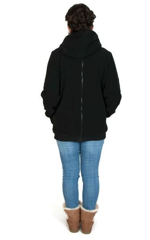 Multi Function Kangaroo Hooded Sweatshirt Baby Carrier Coat Pregnant Jacket For Women