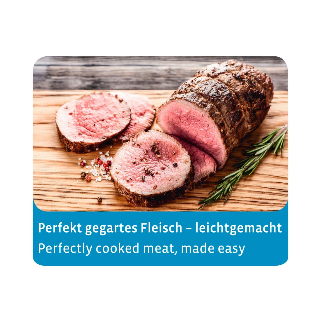 XAVAX 111382 ميزان حرارة رقمي للحوم مزود بمؤقت ومستشعر لاسلكي