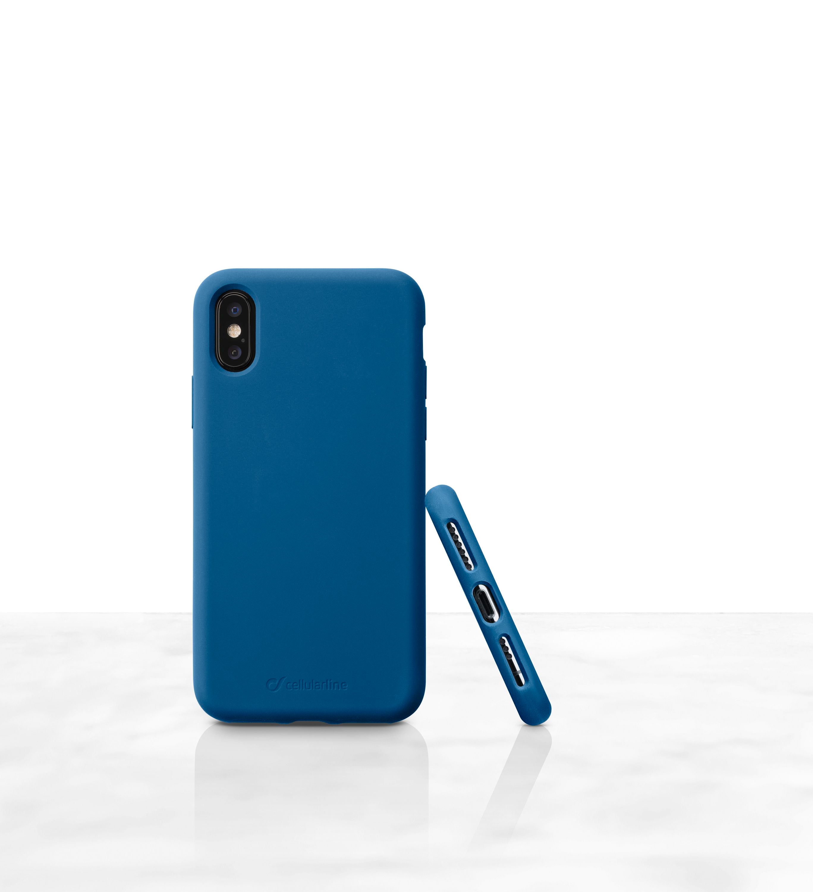 CELLULARLINE SENSATIONIPH8XB SOFT BLUE CASE IPH X