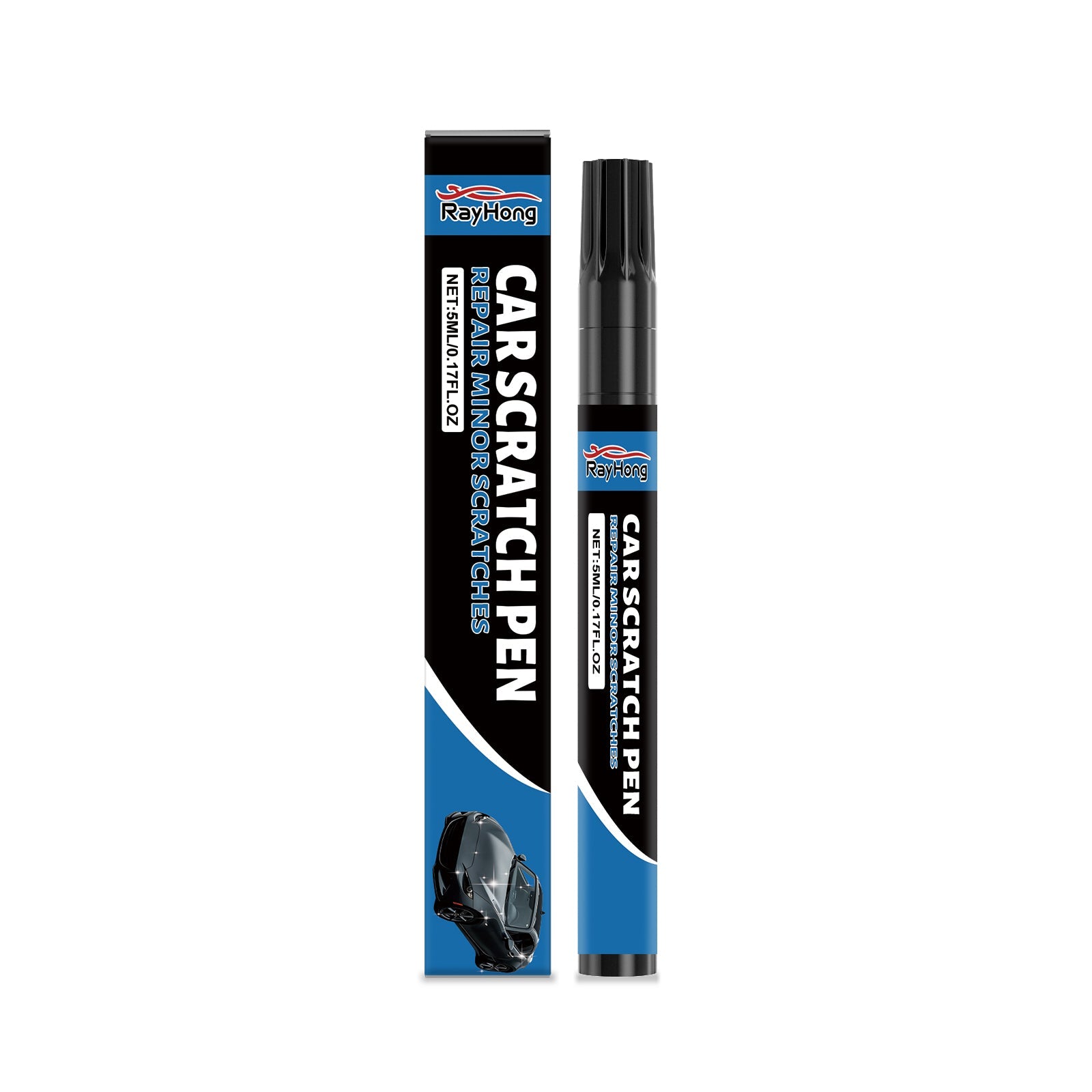 Car Paint Scratch Care Pen, Quick Touch-Up, Restore Shine, Easy Car Repair ,5ml