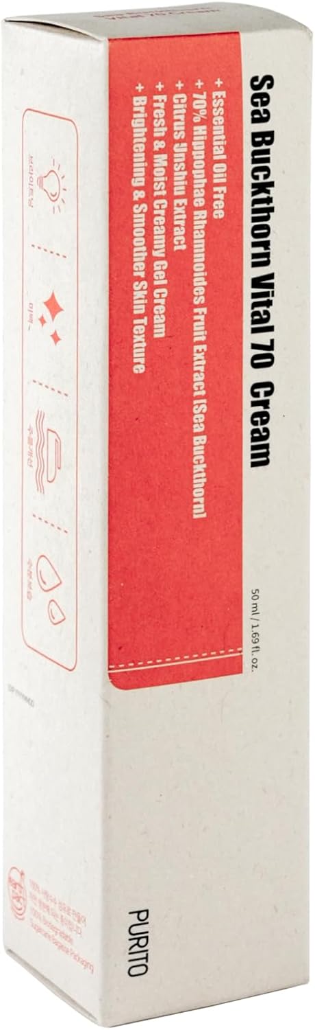 PURITO Sea Buckthorn Vital 70 Cream [50ml]